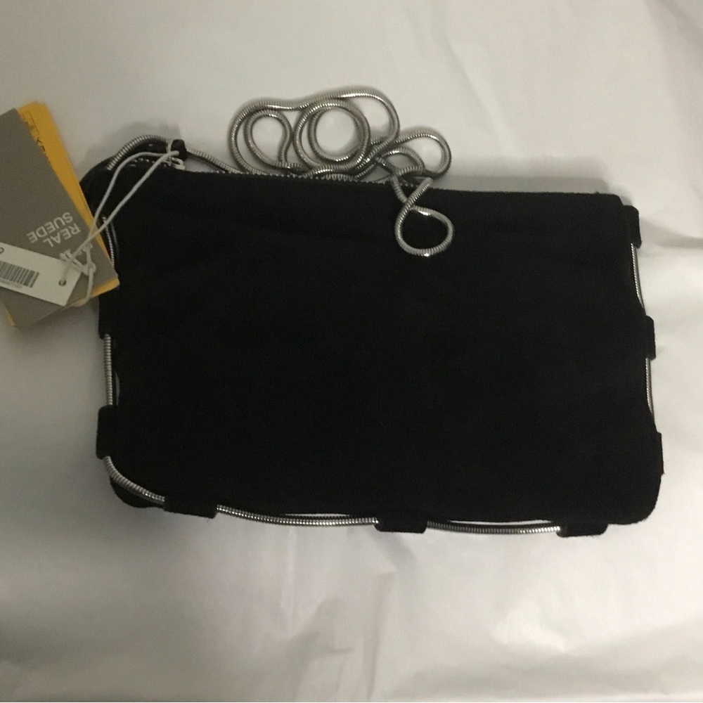 NWT H&M Suede Crossbody Bag